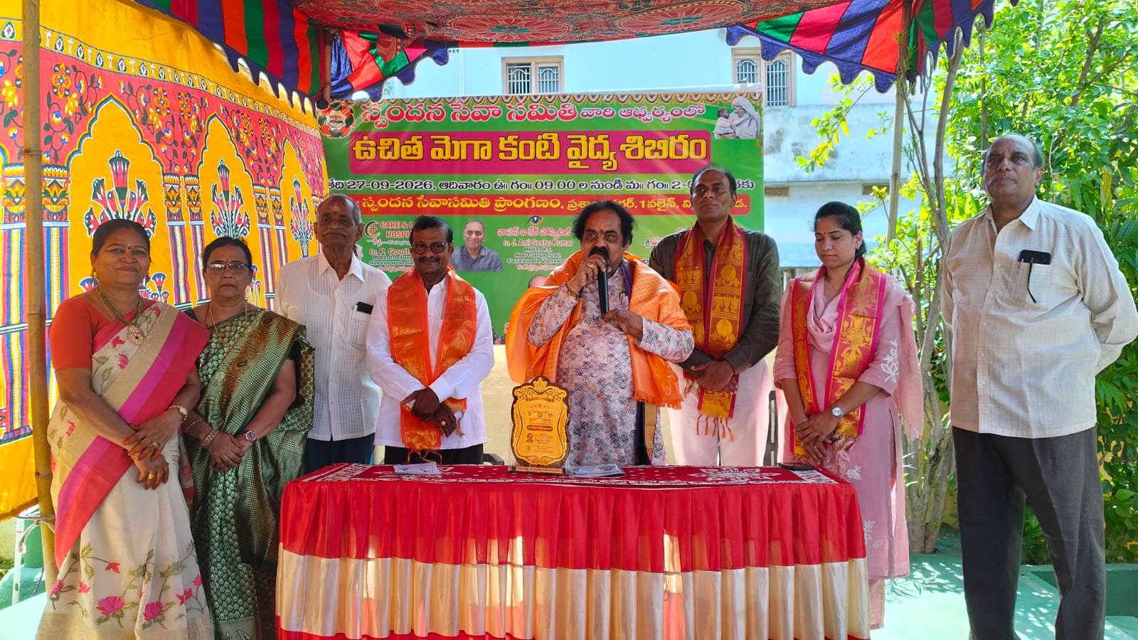 స్పందన సేవాసమితి సేవలు నిరుపమానం…వేముల హజరత్తయ్య గుప్తా