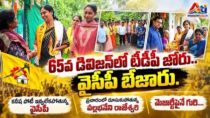 65వ డివిజన్‌లో టీడీపీ జోరు.. వైసీపీ బేజారు.
